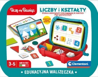 edukativní kufřík clementoni tvary a čísla