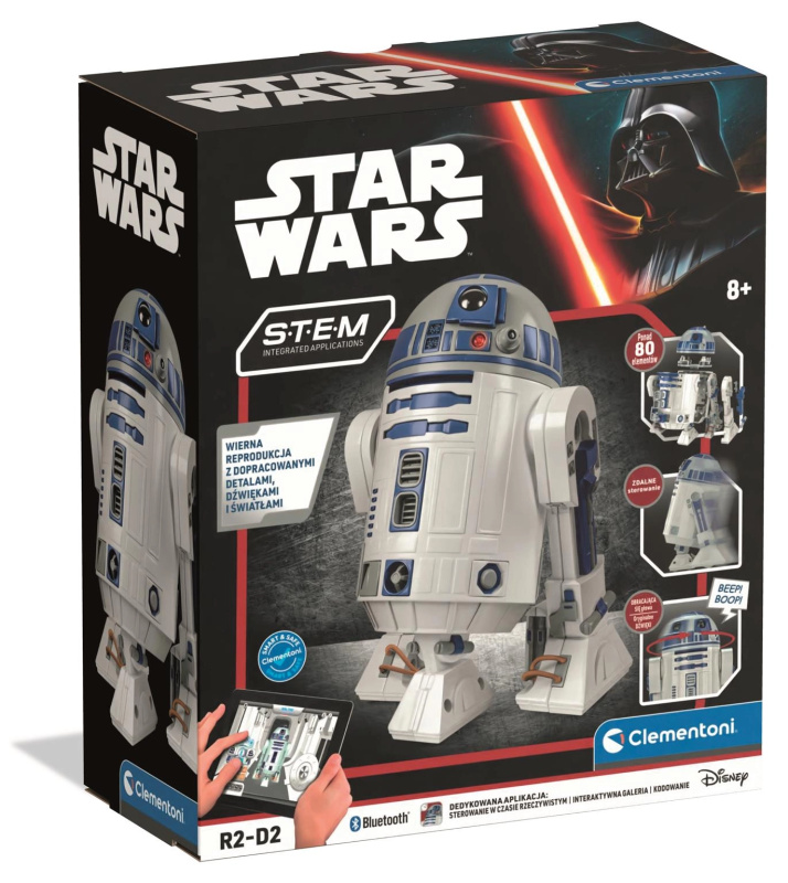 Interaktivní robotická stavebnice STAR WARS R2-D2 od Clementoni