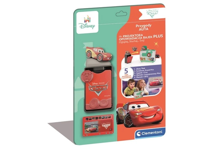 Clementoni Baby Disney/Pixar Cars – pohádky do projektoru - 1 kus