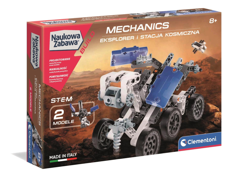 Clementoni Mechanická laboratoř Vesmírná vozidla