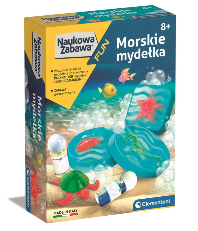 Vědecká sada s mořským mýdlem