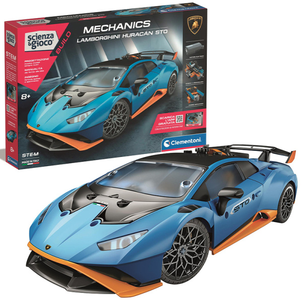 CLEMENTONI Science&Play Mechanická laboratoř: Lamborghini Huracán STO