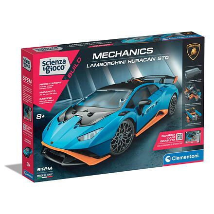 CLEMENTONI Science&Play Mechanická laboratoř: Lamborghini Huracán STO
