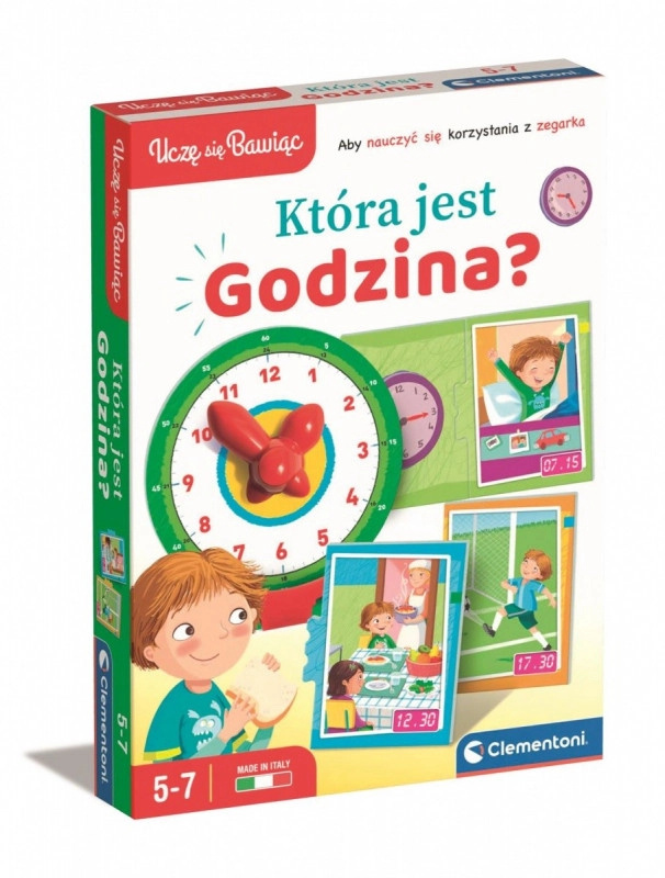 Clementoni učí? si? bavit Kolik je hodin?