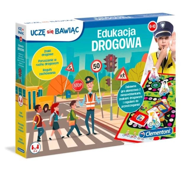 Clementoni Silniční vzdělávání Učím se při hraní