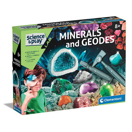 Clementoni Science & Play Minerály a geody