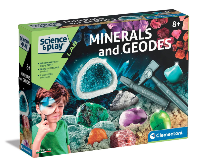 Clementoni Science & Play Minerály a geody
