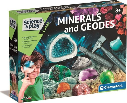 Clementoni Science & Play Minerály a geody