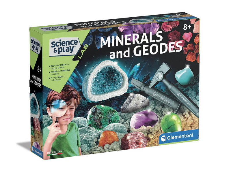 Clementoni Science & Play Minerály a geody