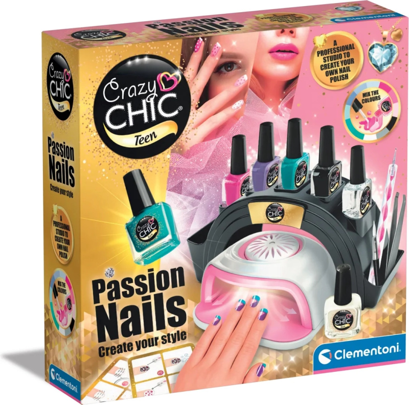 Clementoni ! Crazy Chic Nail Salon 50852