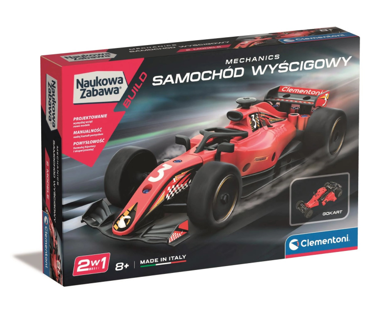 Stavebnice mechanická laboratoř – závodní auto