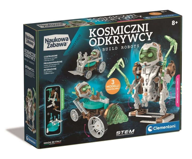 Kosmičtí průzkumníci 3v1 – robotická stavebnice