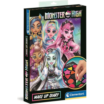 Sada Make Up deník Monster High od Clementoni
