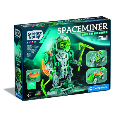 CLEMENTONI Science&Play Robotics: Space Miner 3v1
