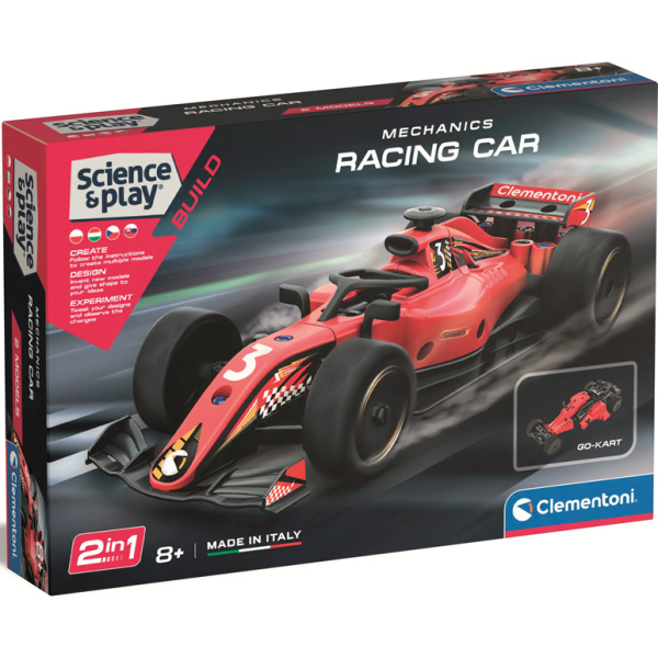 Clementoni Science&Play Mechanická laboratoř Formule 1 2v1