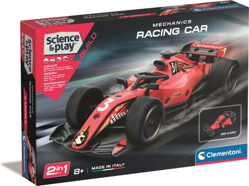 Clementoni Science&Play Mechanická laboratoř Formule 1 2v1