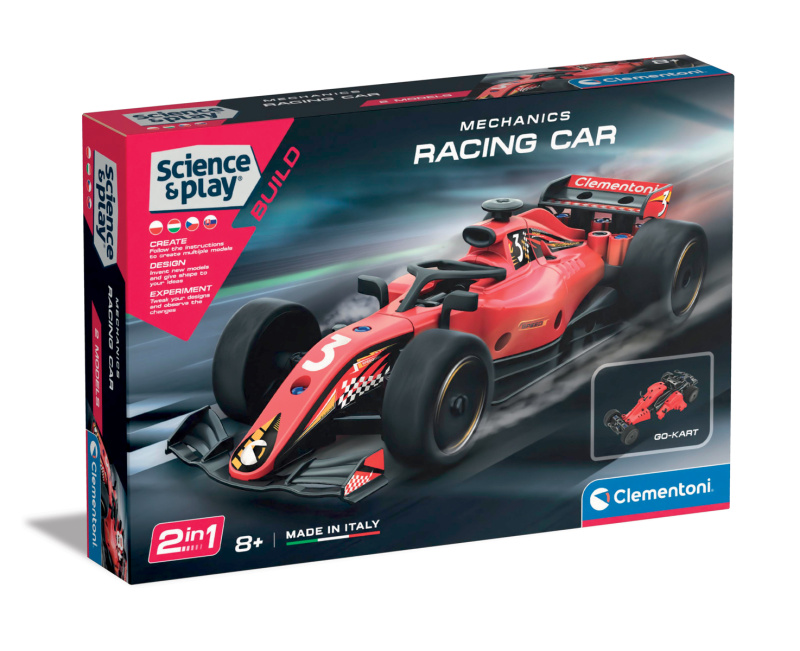 Clementoni Science&Play Mechanická laboratoř Formule 1 2v1
