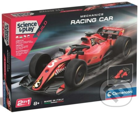 Clementoni Science&Play Mechanická laboratoř Formule 1 2v1