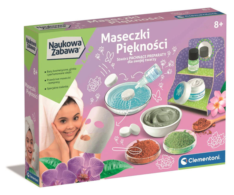 Vědecká sada kosmetických masek