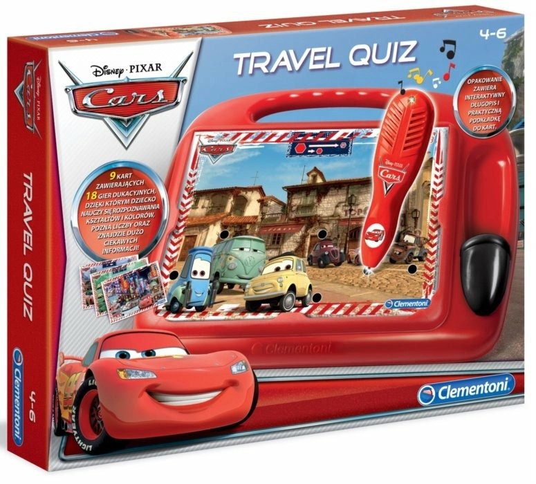 Clementoni Cestovní elektronický kvíz Disney Princezny