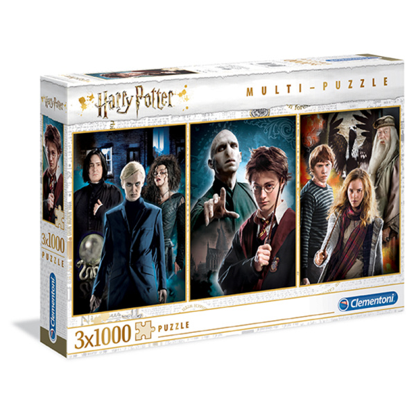 Puzzle Harry Potter - 3x1000 dílků