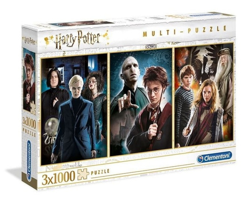 Puzzle Harry Potter - 3x1000 dílků