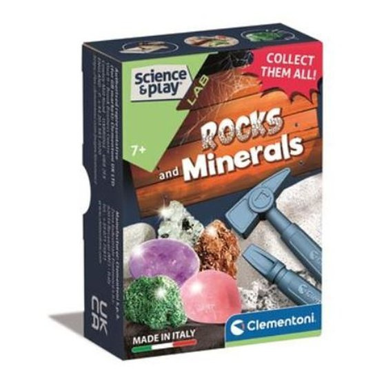 CLEMENTONI Science&Play Geologická minisada: Skály a minerály