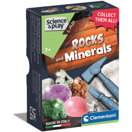 CLEMENTONI Science&Play Geologická minisada: Skály a minerály