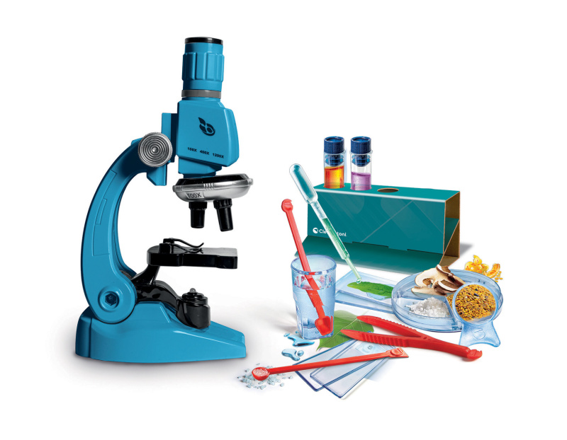 Clementoni SCIENCE - Dětská laboratoř - Super Mikroskop 1200x, 50 experimentů