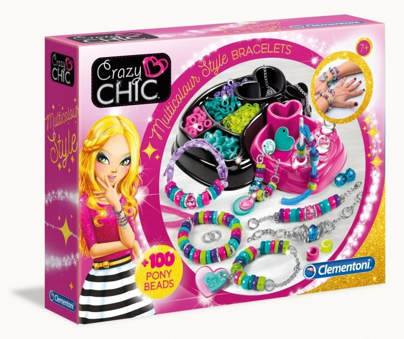 CLEMENTONI Crazy Chic Náramky multicolor styl