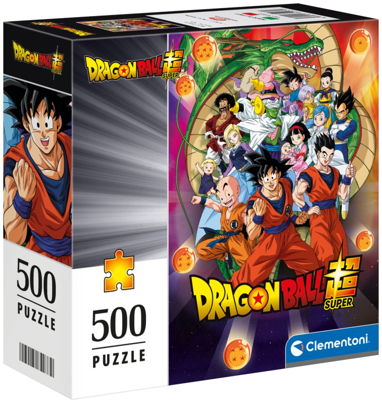 Clementoni Puzzle Dragon Ball / One Piece, 500 dílků (Dragonball – Tým)