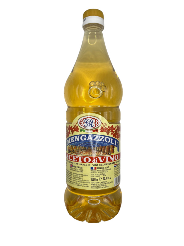 Mengazzoli Vinný ocet bílý (Aceto di Vino bianco) PET 1l