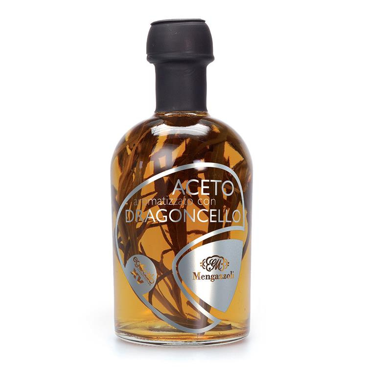 Mengazzoli Vinný ocet s estragonem - Aceto Aromatizzato con Dragoncello 250ml
