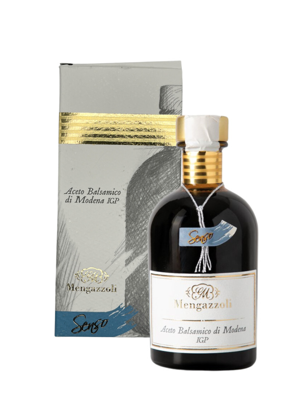 Mengazzoli Balzamikový ocet Aceto Balsamico di Modena IGP Calamaio Senso Azzuro BOX 250ml
