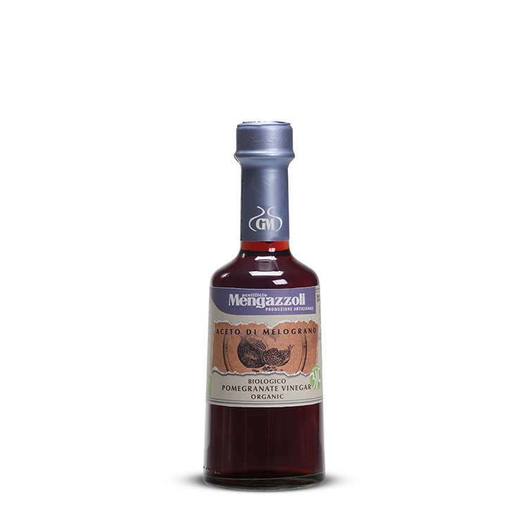Mengazzoli Ocet z granátového jablka (Oro Aceto di melograno biologico) BIO 250ml