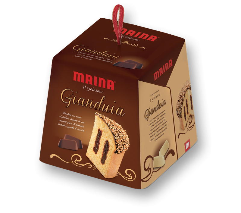 Maina Panettone s krémem Gianduia 750g