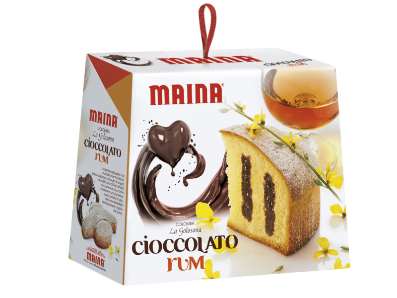 Maina Golosana Colomba s čokoládou a rumem (Cioccolato Rum) 750g