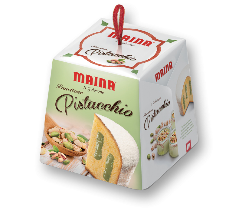 Maina Panettone s pistáciovým krémem (Pistacchio) 750g