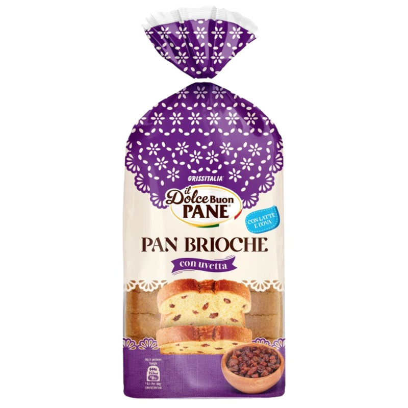 il Buon Pane Filone Toustový chléb brioškový s rozinkami
