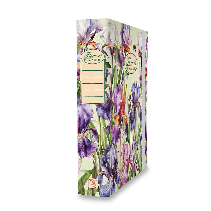 Box Pigna Nature Flowers A4, hřbet 70 mm, mix motivů