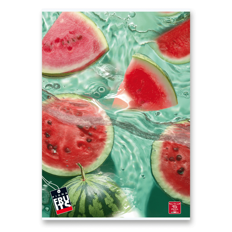 Fruits školní sešit A4 linkovaný mix motivů Pigna