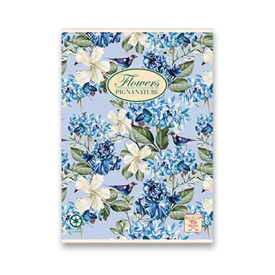 Nature Flowers školní sešit A5 linkovaný mix motivů Pigna