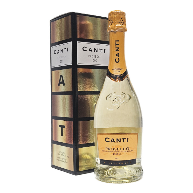 Canti Prosecco Spumante Extra dry 0,75l (dárková krabice)