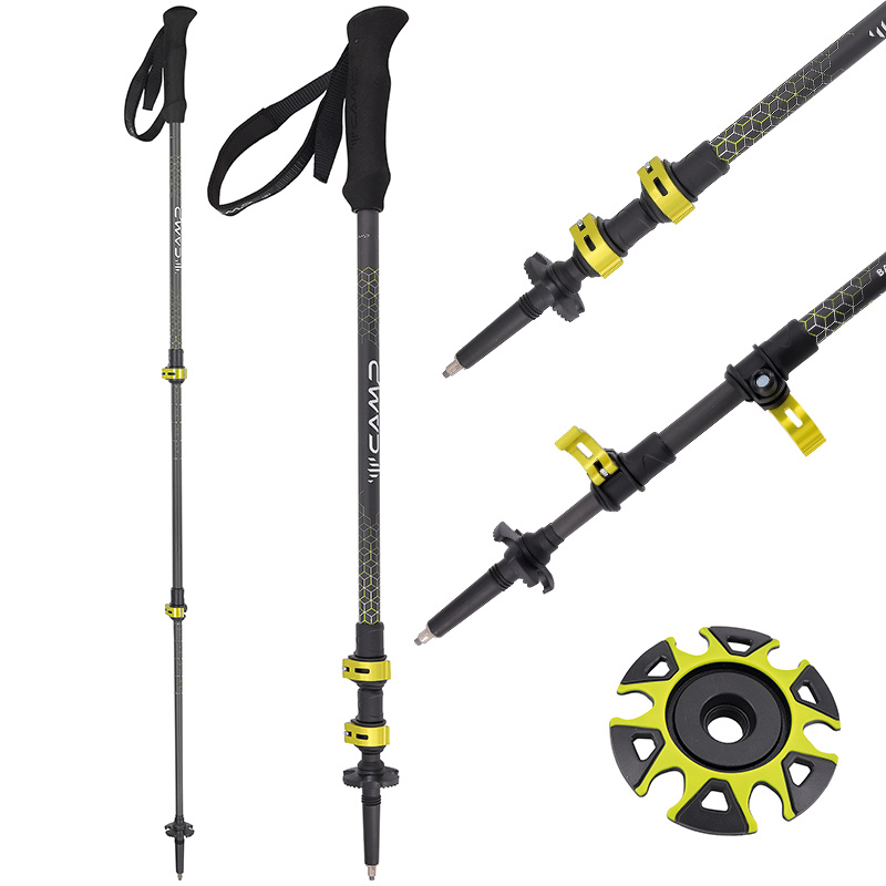 CAMP Turistické hole Backcountry Carbon 2.0; 64-135cm
