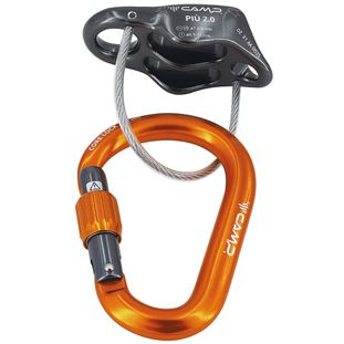 Camp Piu 2.0 Belay Kit, gun metal