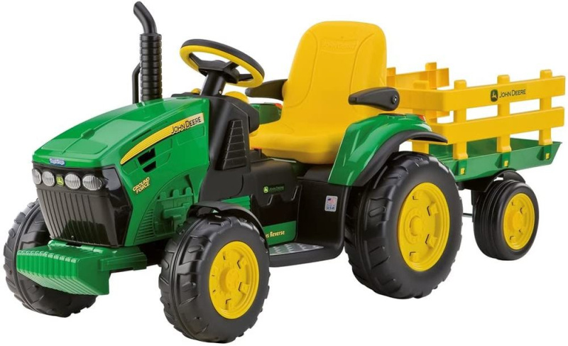 Peg Perego John Deere Ground Force s přívěsem