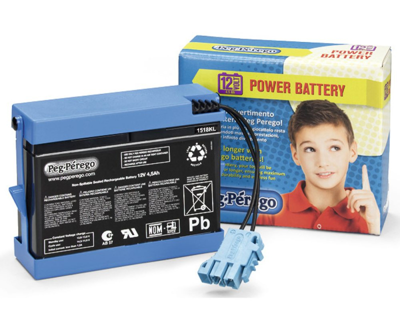 Peg Perego BATERIE 6V  4,5 Ah s kabelovým svazkem