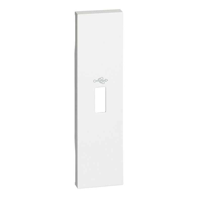 Kryt na předkonekt. USB LEG KW10P Living Now 1M bílá