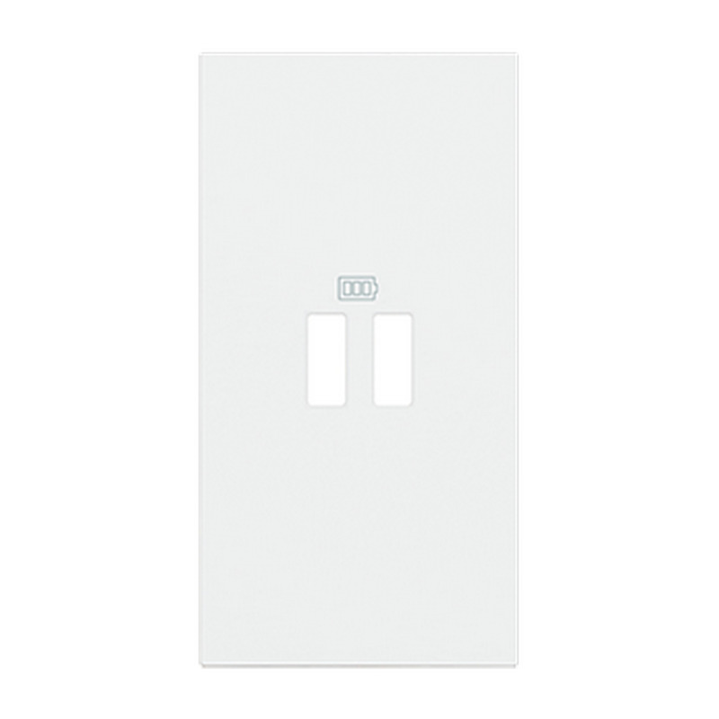 Bticino Living now krytka nabíječky USB 2 moduly bílá KW12C