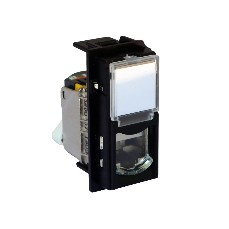 LEG KG4279C6A LNOW ZÁS RJ45 CAT6A UTP ČERNÁ
